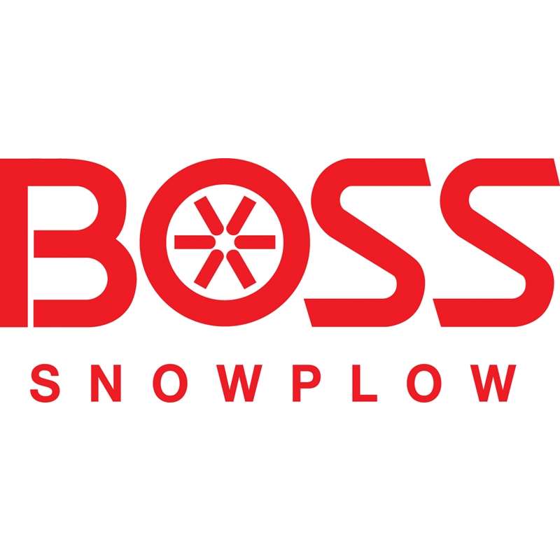 Stainless Steel Front of Blade Boss Decal Logo Sticker Boss Part # MSC18581 